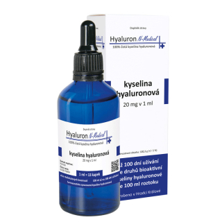 Hyaluron N-Medical 100ml – 100% kyselina hyaluronová (kvapky)